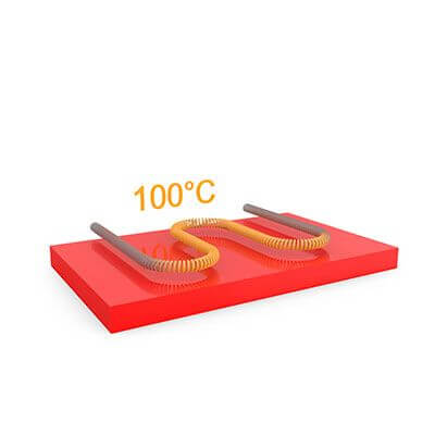 Сохраняет рабочие характеристики при высокой температуре до +100 °C